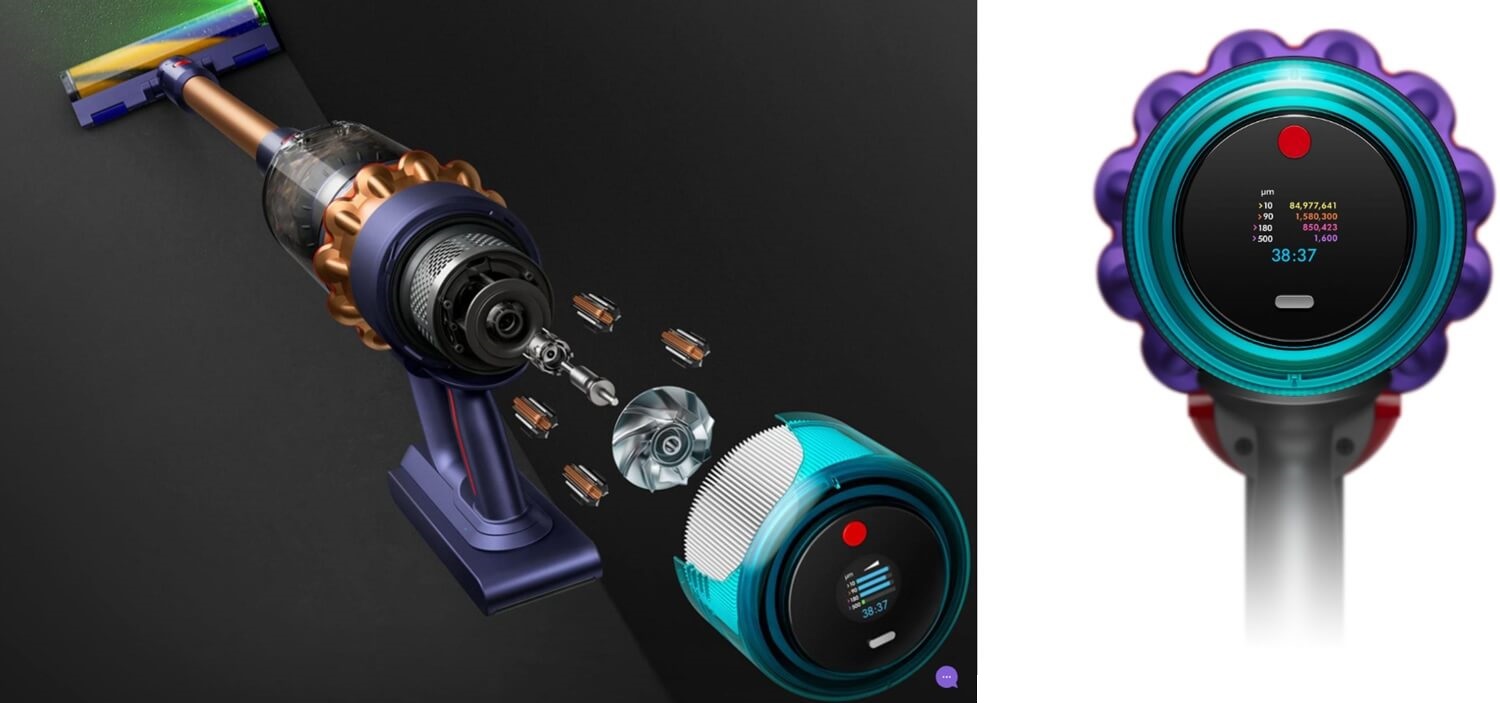 Dyson's Futuristic AR Vacuum Cleaner