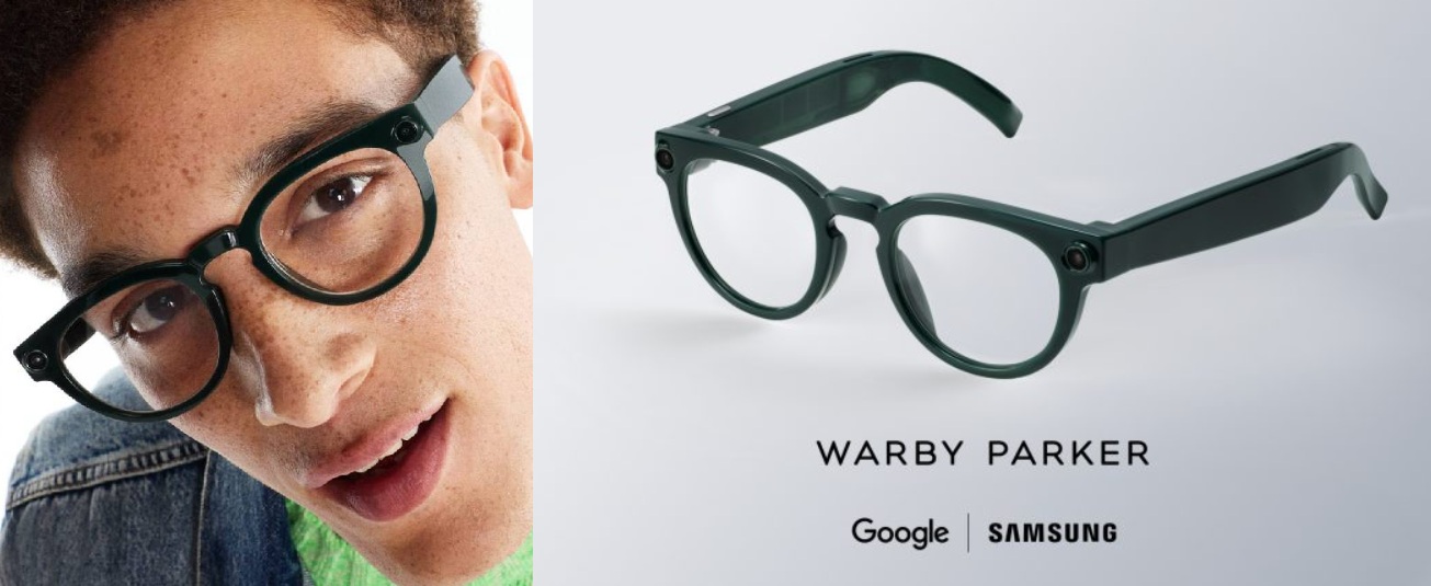 Samsung and Google AI smart glasses Gentle Monster edition shown at Google I/O 2026